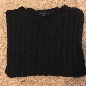 Authentic Burberry cable knit sweater